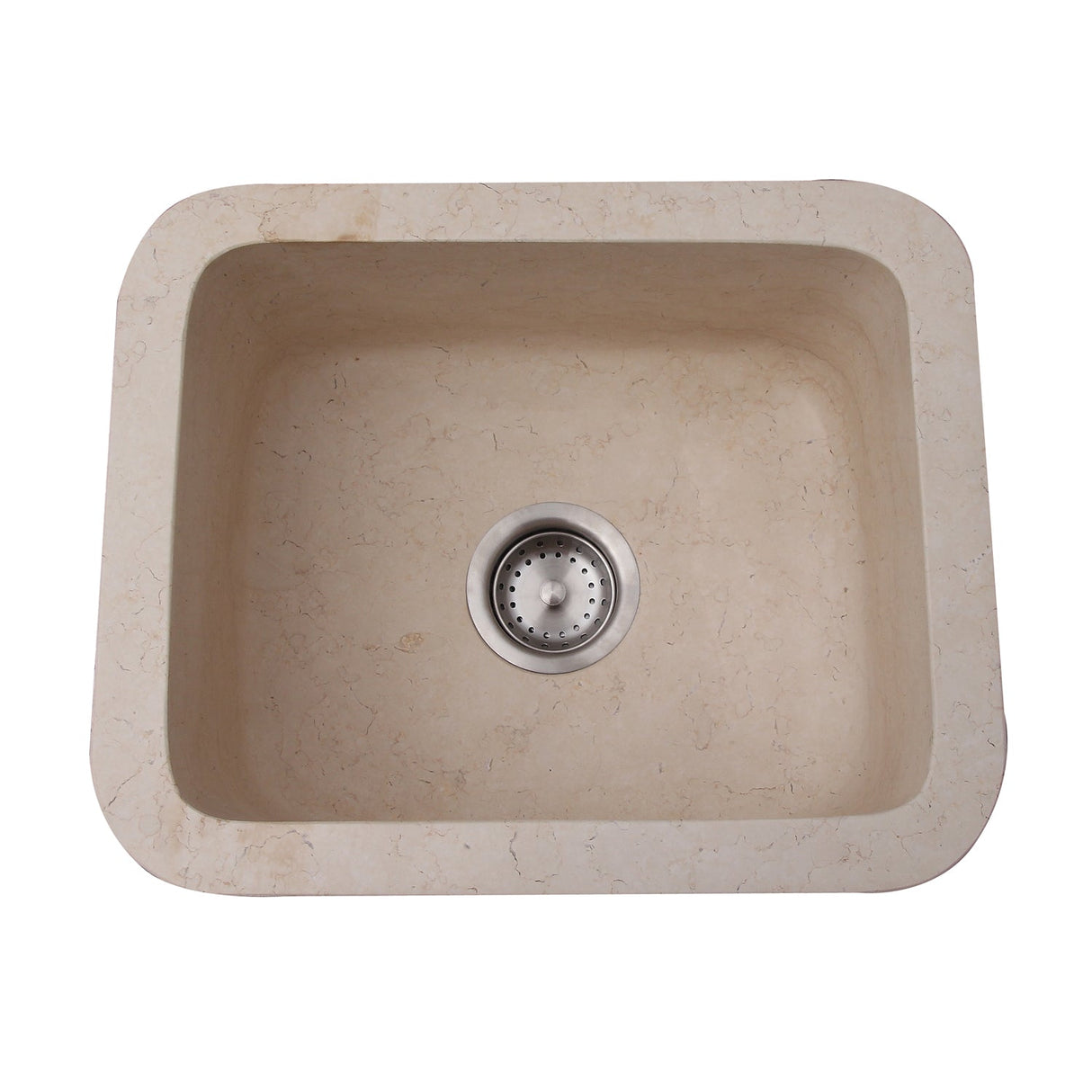 Cather Single Bowl Marble Apron-Front Sink