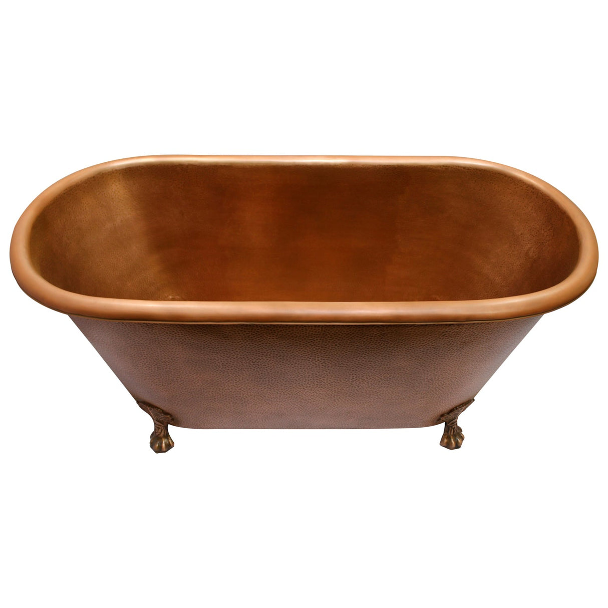 Panya 68" Roll Top Copper Tub