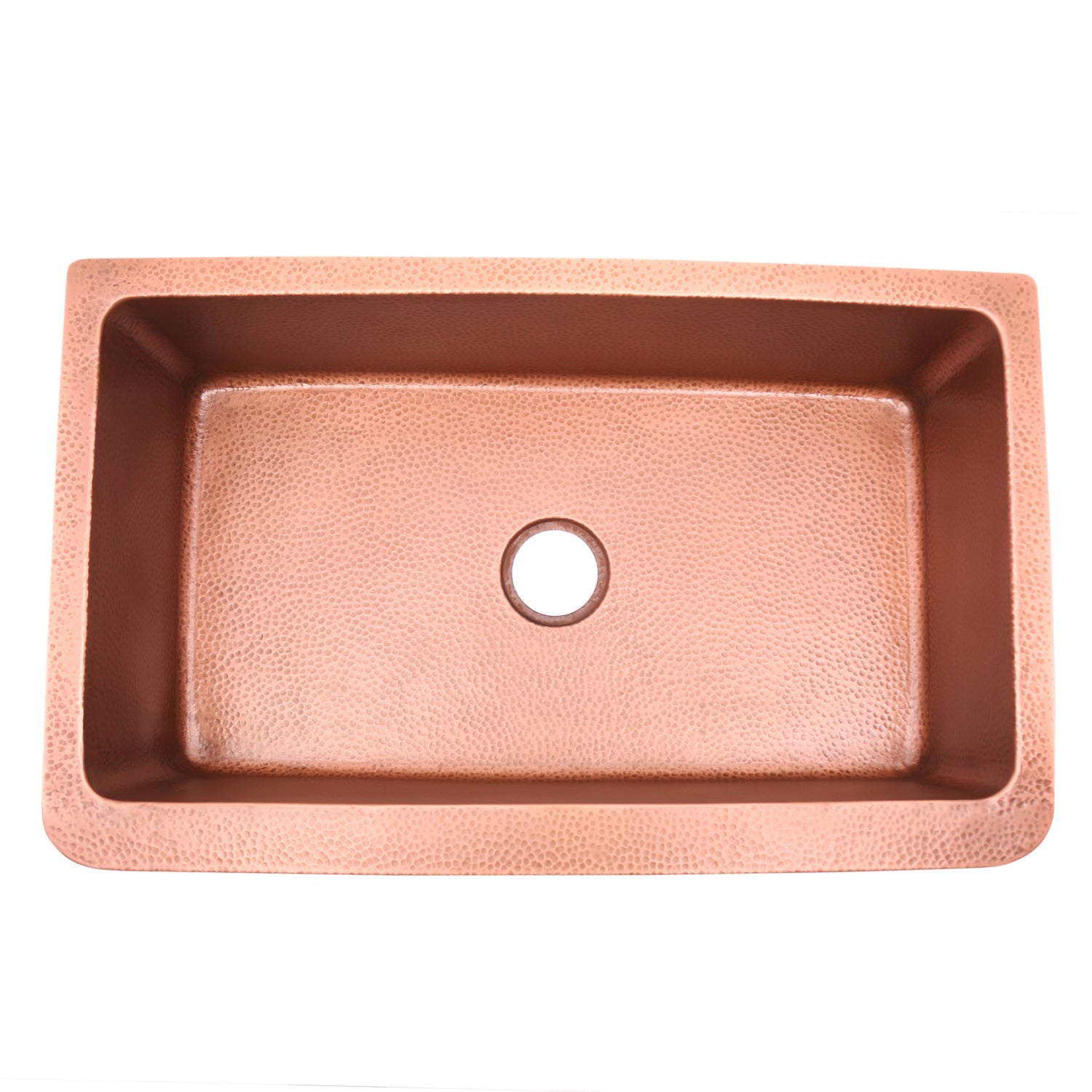 Avena Single Bowl Copper Apron-Front Sink