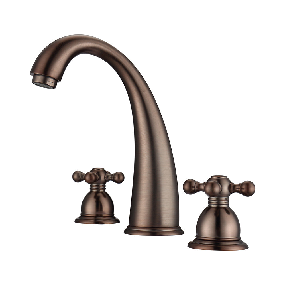Maddox Widespread Lavatory Faucet with Metal Cross Handles