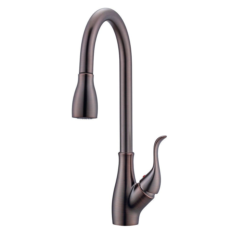 Casoria Single Handle Kitchen Faucet with Pull-Down Spray