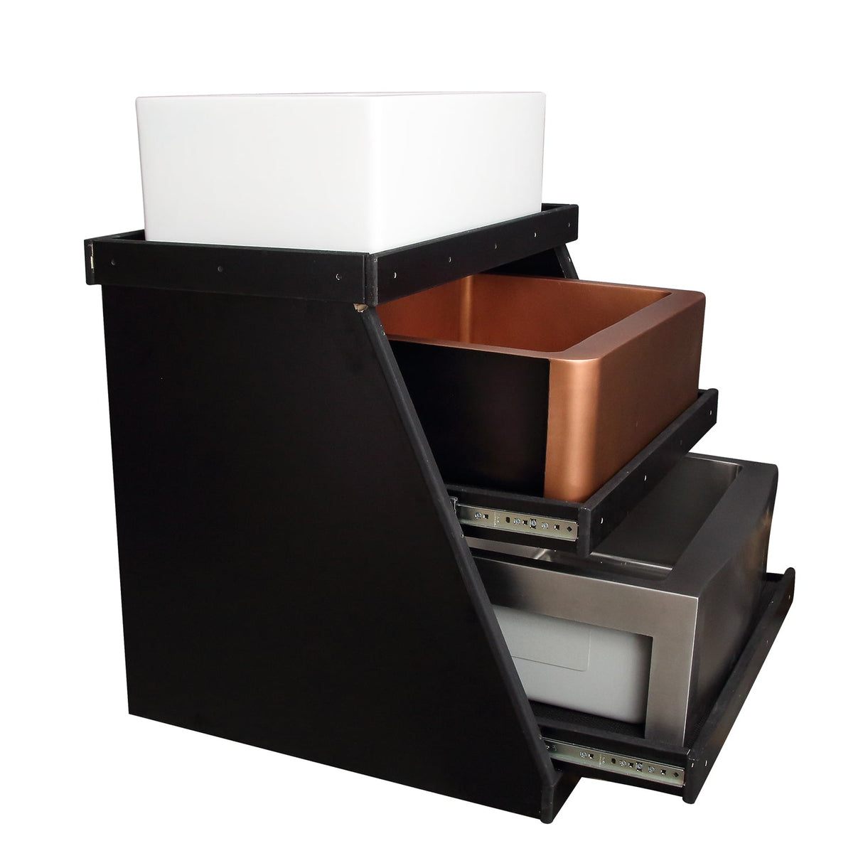 3-Tiered Display Stand for Kitchen Sinks