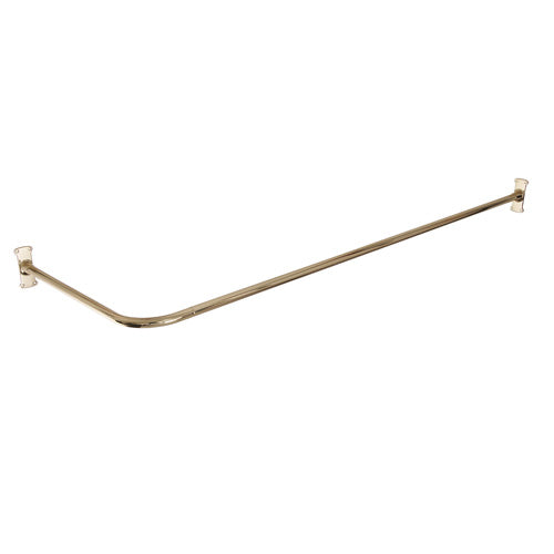 48" Corner Shower Rod