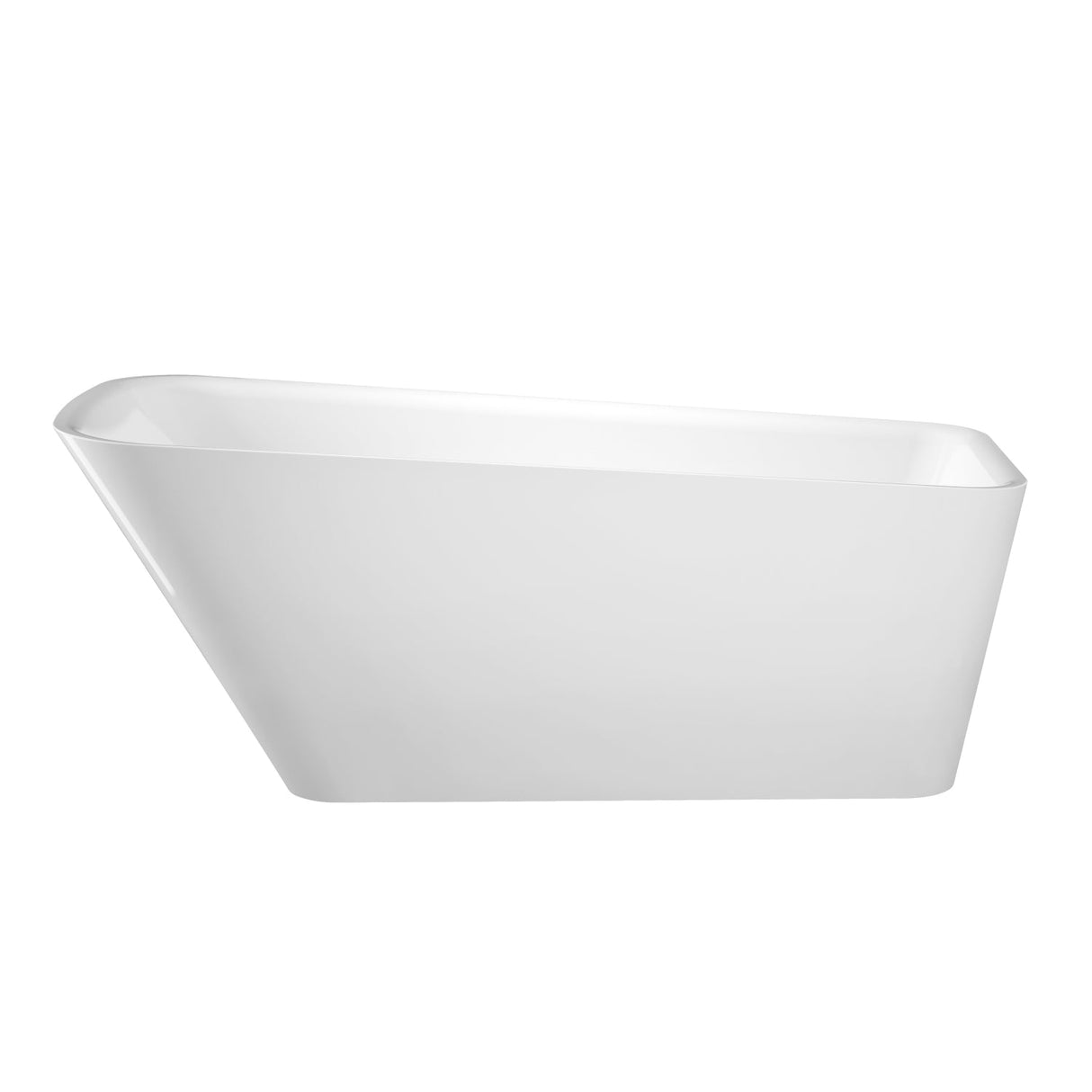 Marakesh 68" Acrylic Slipper Tub with Integral Drain and Overflow