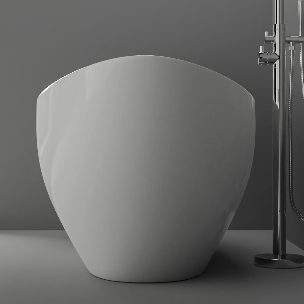 Britta 73" BARstone Slipper Tub