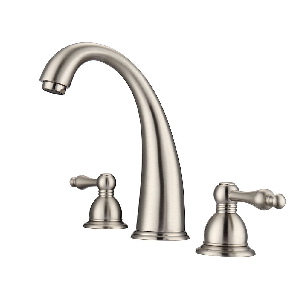 Maddox Widespread Lavatory Faucet with Metal Lever Handles