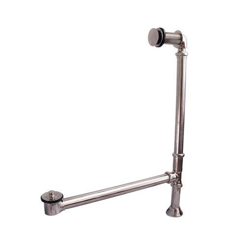 Pivoting Leg Tub Drain