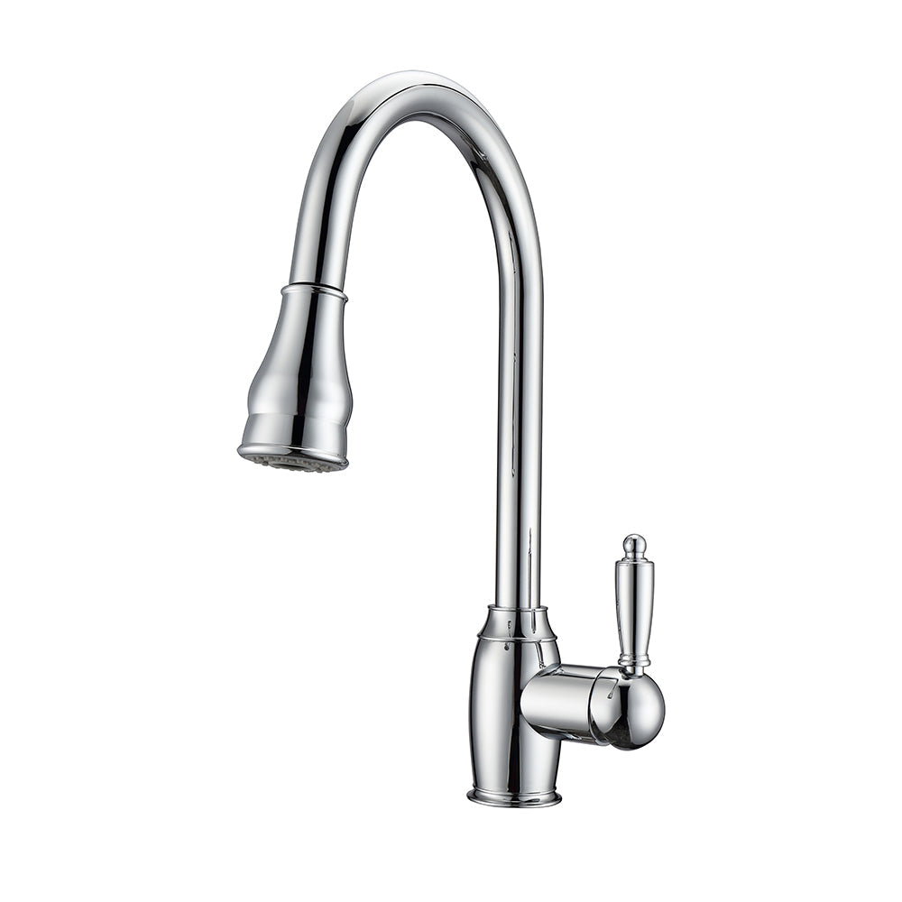 Bay Single Handle Kitchen Faucet with Single Handle 2