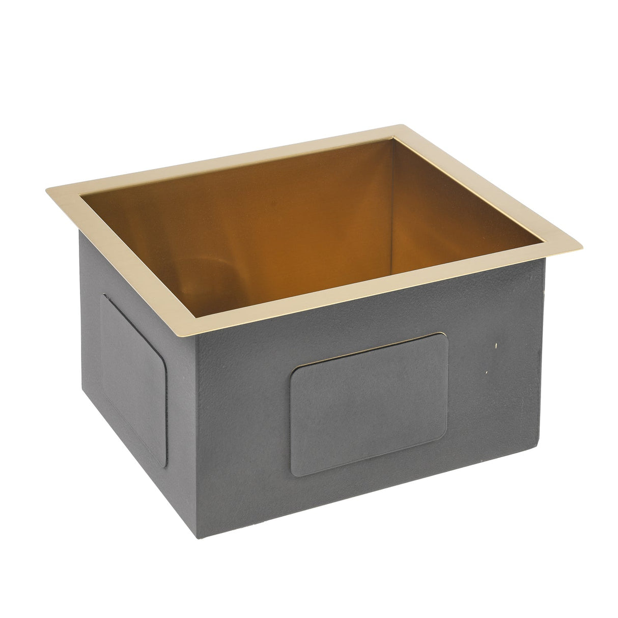 Sabrina 15" Gold Stainless Steel Prep Sink