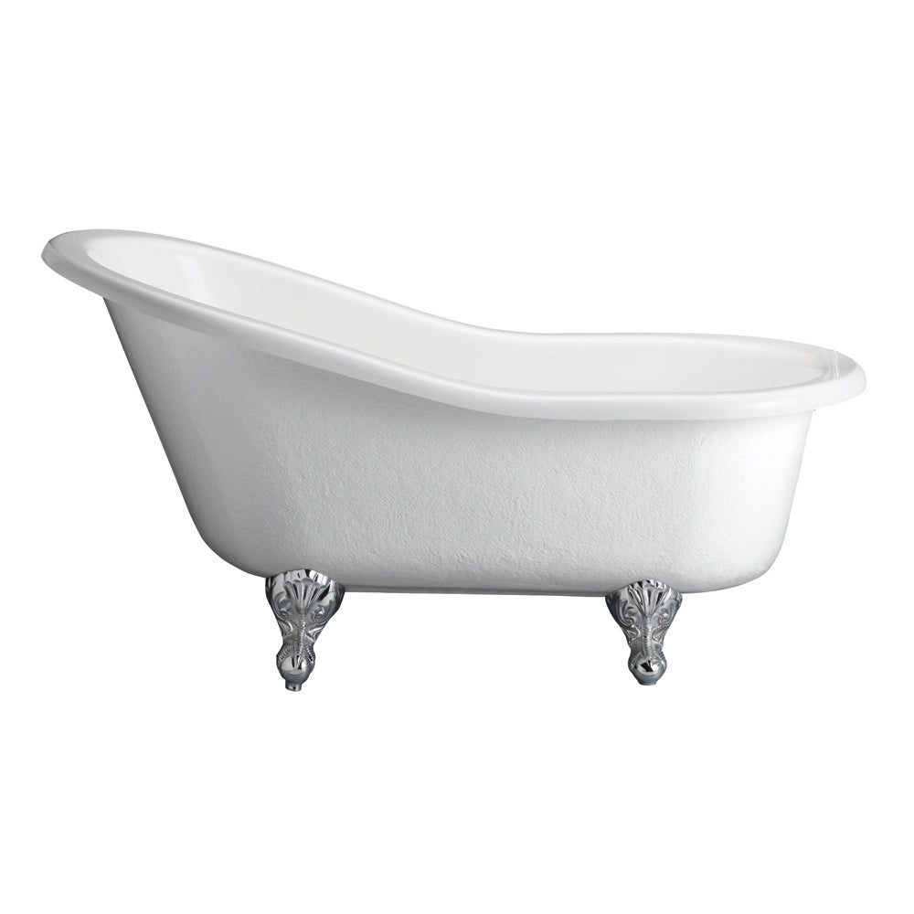 Estelle 60" Acrylic Slipper Tub