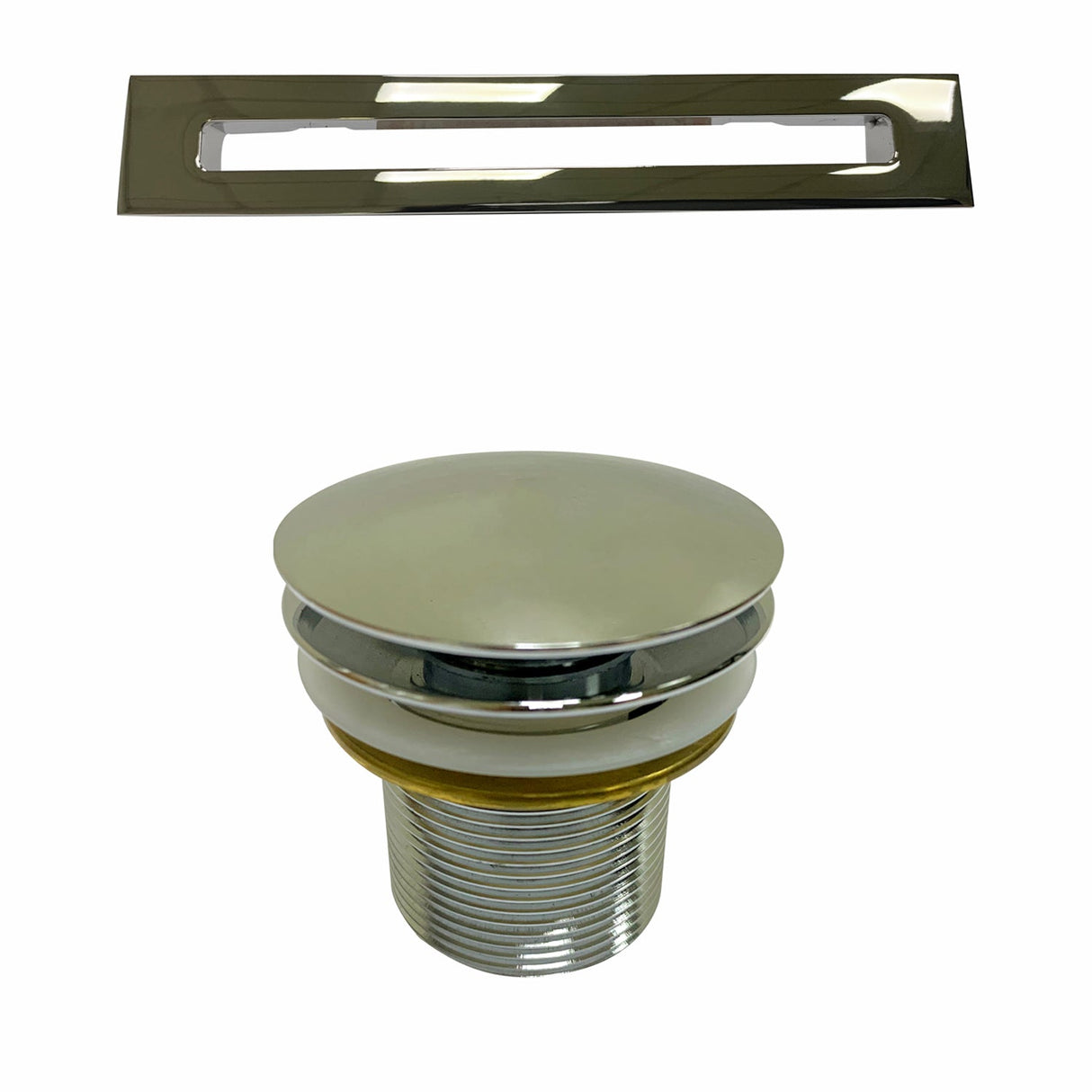 Pearl 47" Freestanding Acrylic Tub with Integral Drain