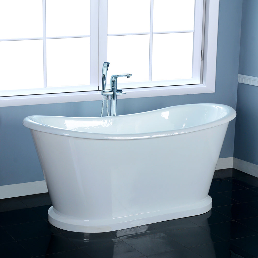 Raynor 66" Cast Iron Bateau Tub