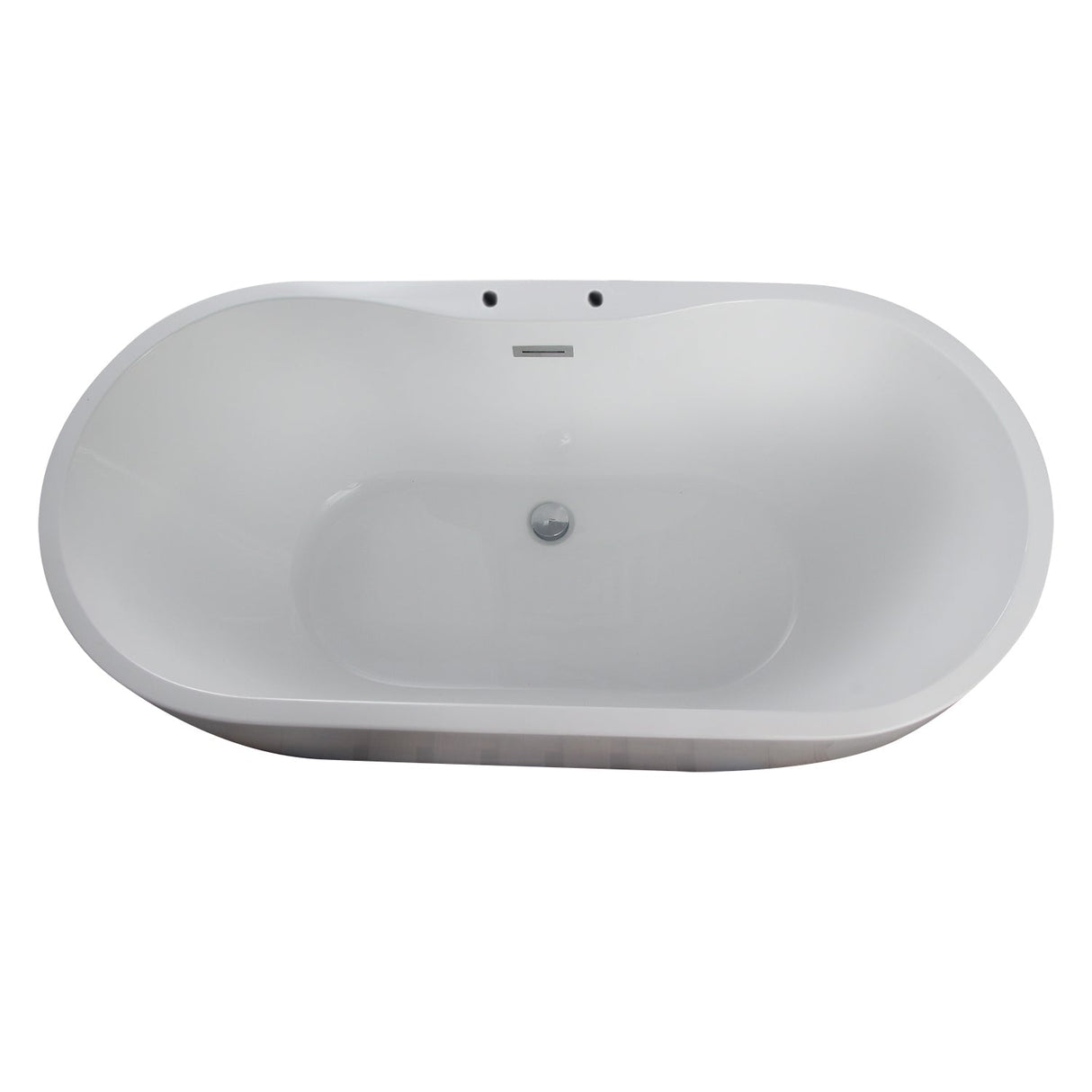 Pan 56" Acrylic Freestanding Tub with Integral Drain