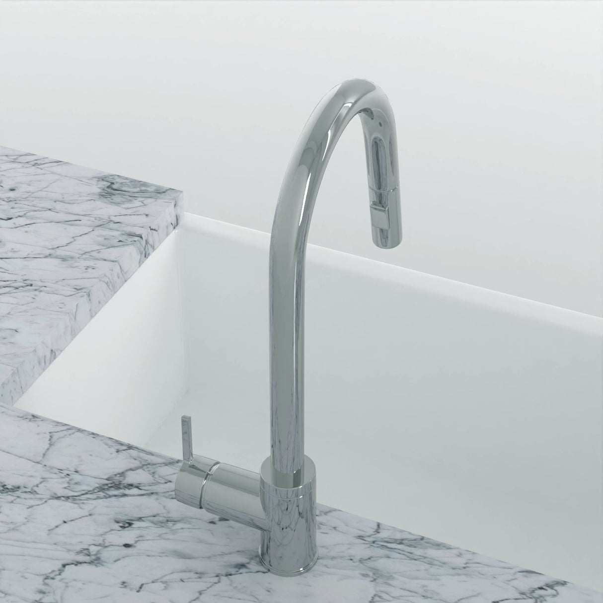 Fenton Single Handle Kitchen Faucet with Single Handle 1