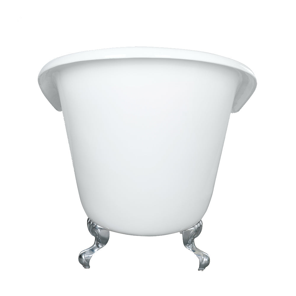 Grayson 57" Cast Iron Slipper Tub