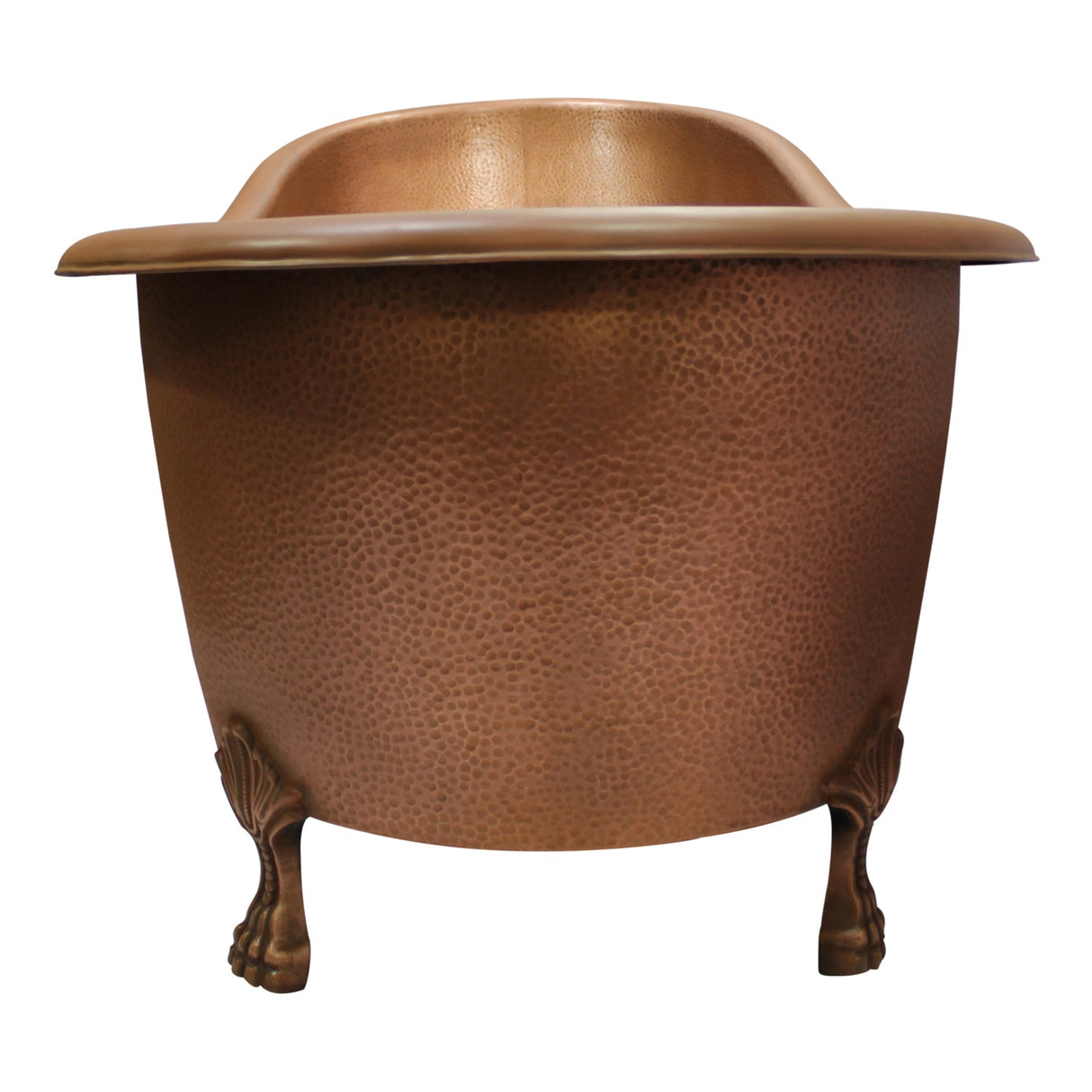 Gitali 68" Slipper Copper Tub