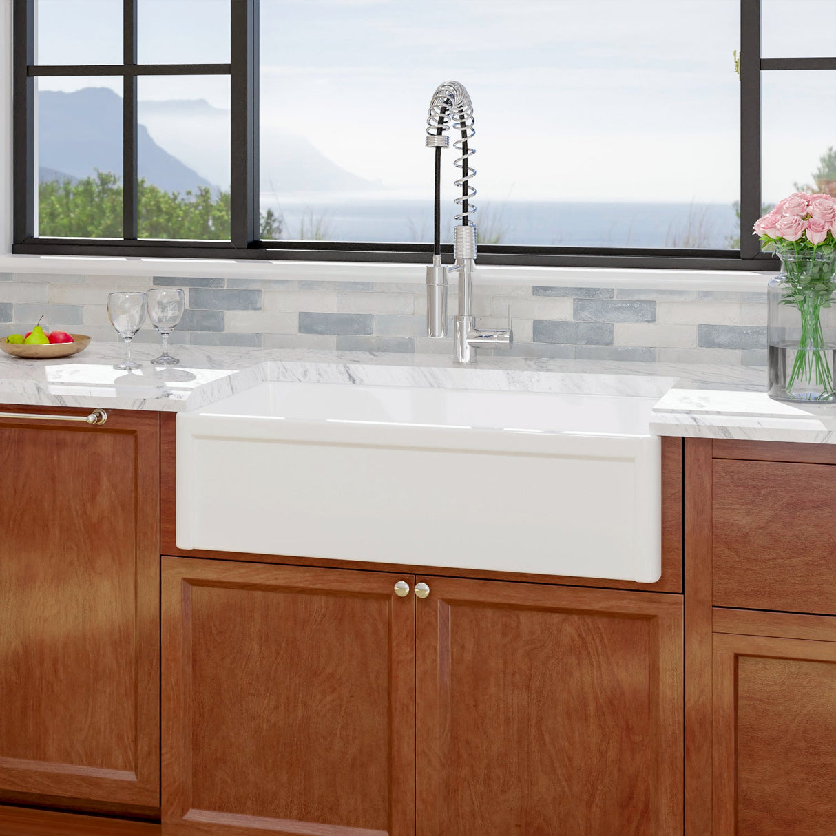 Chapman Single Bowl Apron-Front Sink