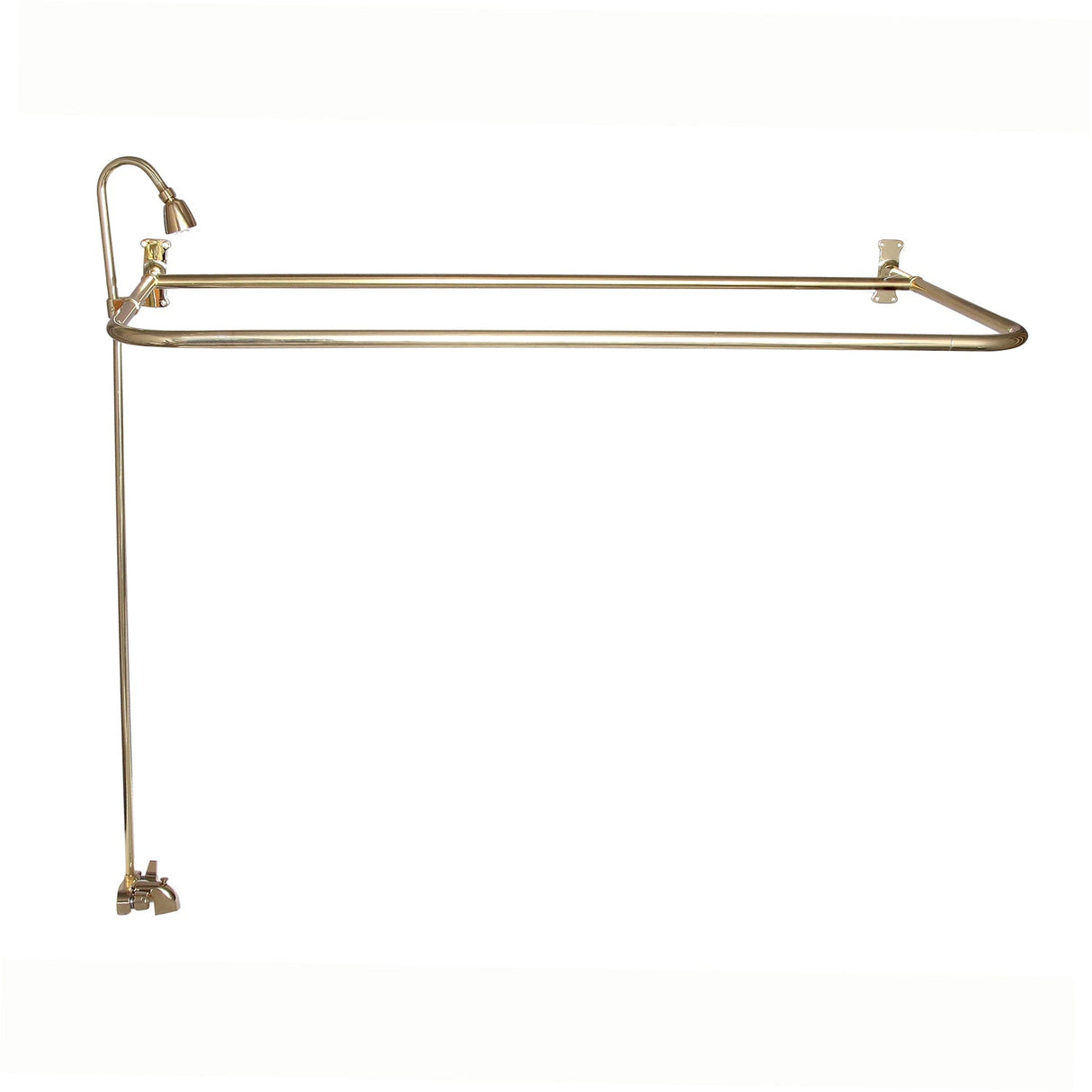 Rectangular “D” Shower Unit