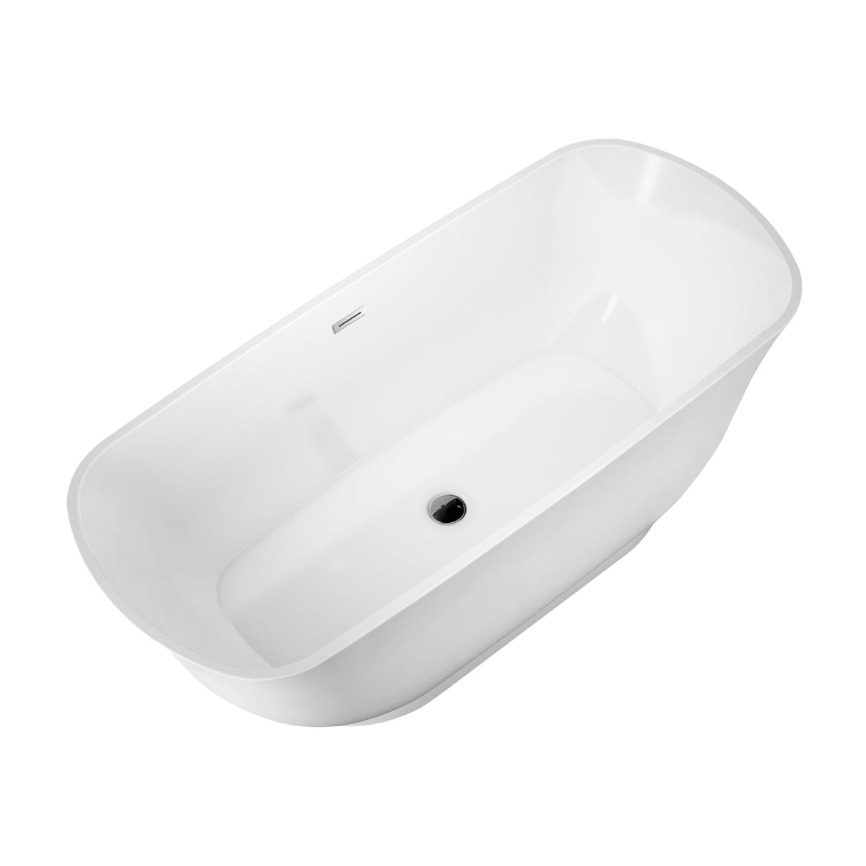 Celeste 67" Acrylic Tub with Integral Drain and Overflow