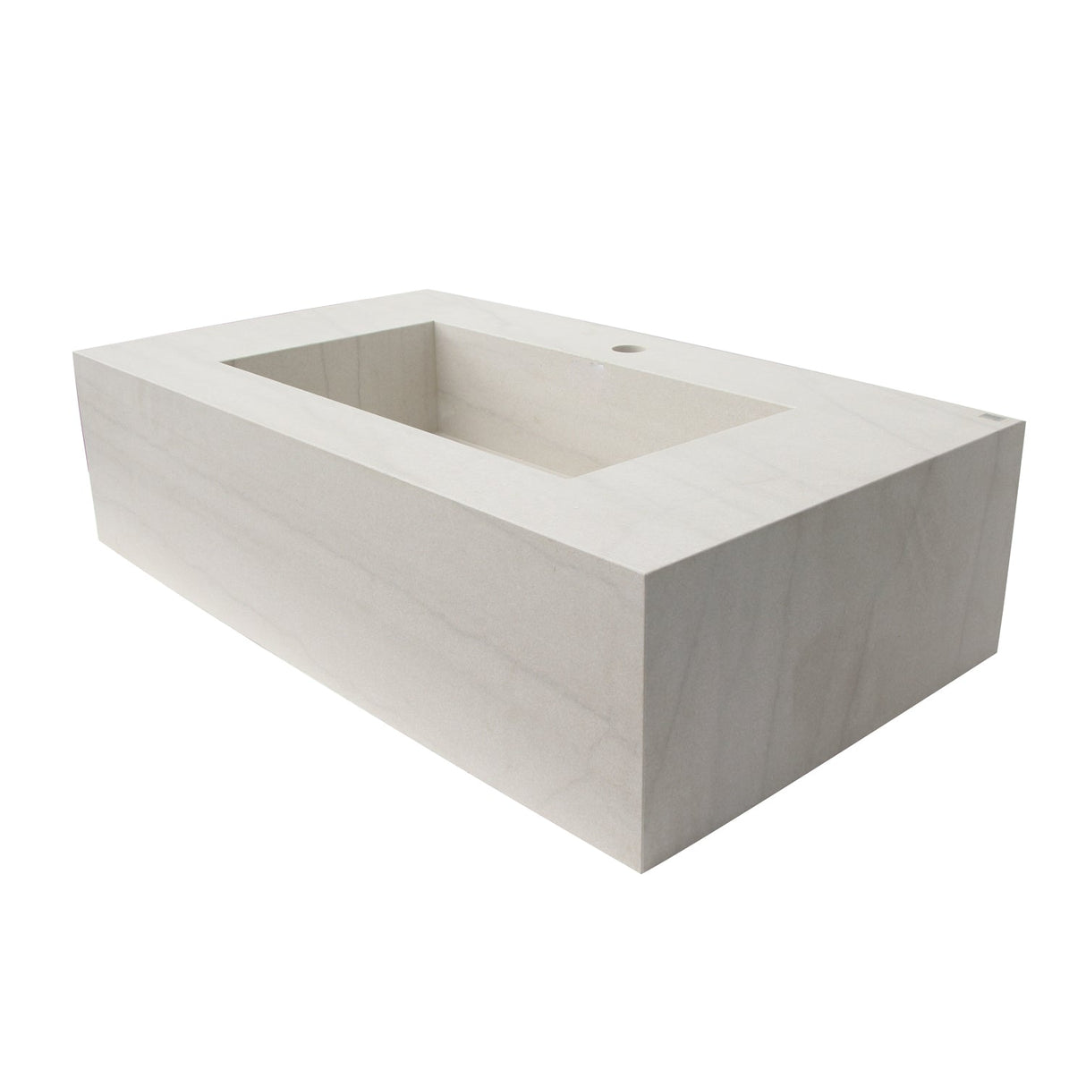 Precious 33" Wall-Hung Sink with Invisible Drain