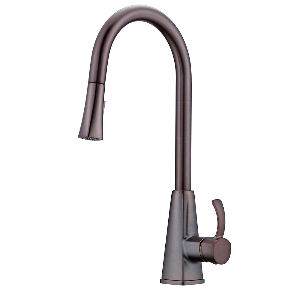 Christabel Single Handle Kitchen Faucet with Pull-Down Spray