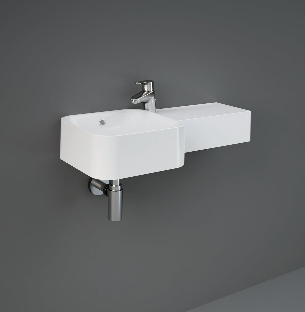 RAK Petit Square Wall-Hung Sink