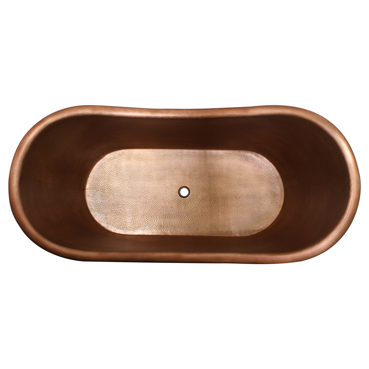Celana 68" Double Slipper Copper Tub