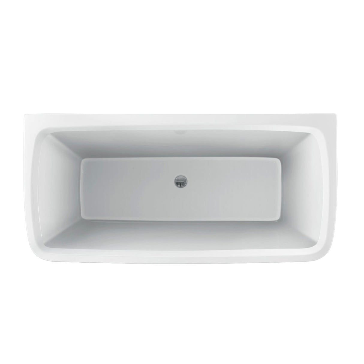Vincent 71" Acrylic Tub with Integral Drain and Overflow