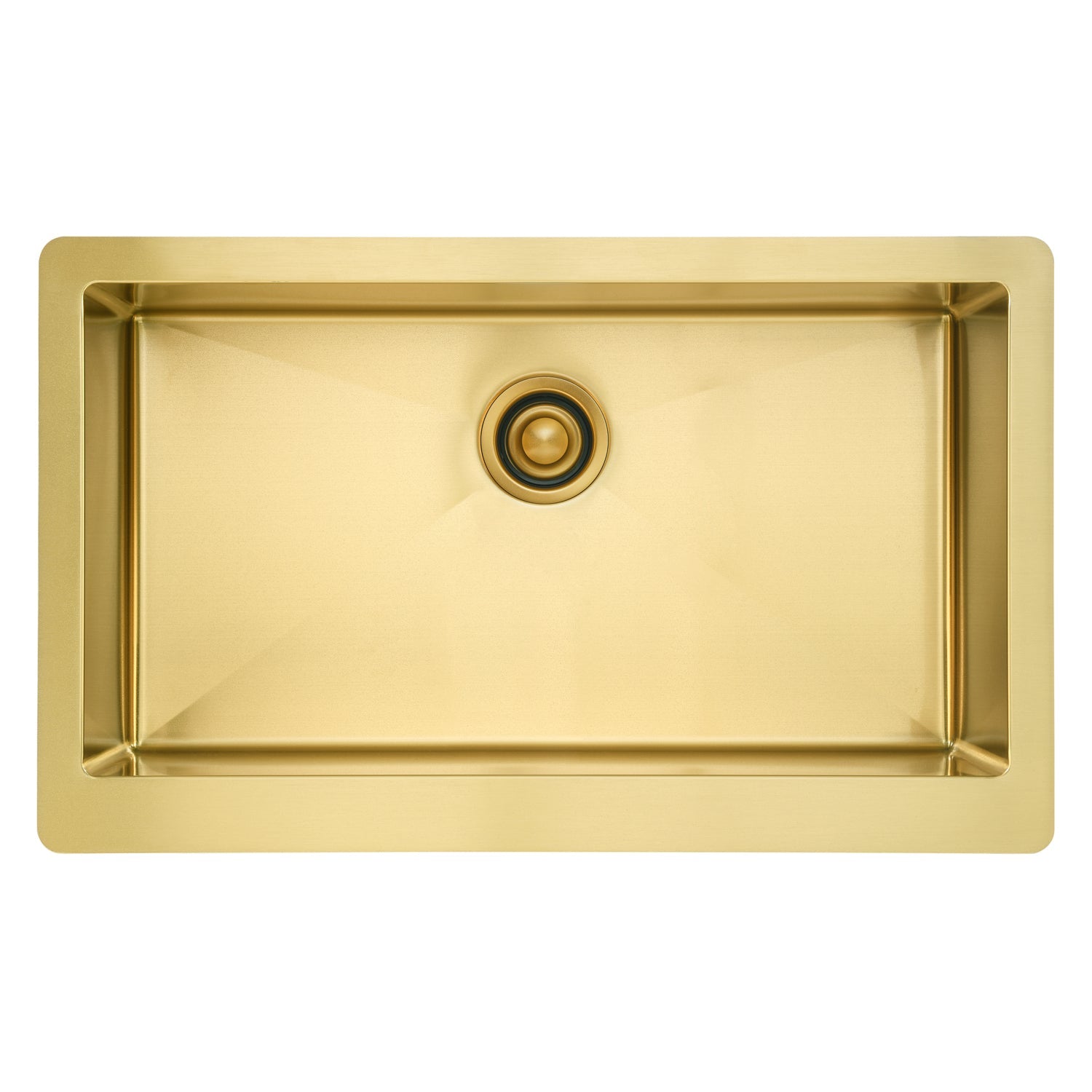 Adelphia Single Bowl Gold Stainless Apron-Front Sink