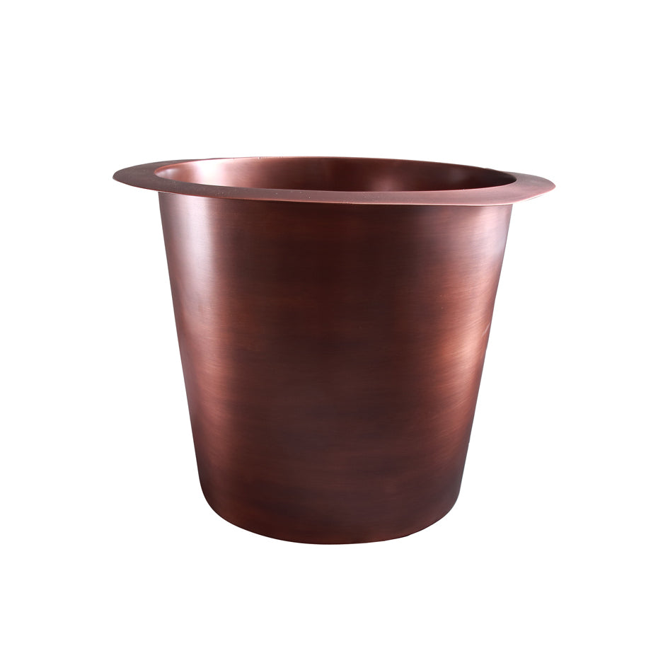 Sykes 12" Deep Copper Bar Sink
