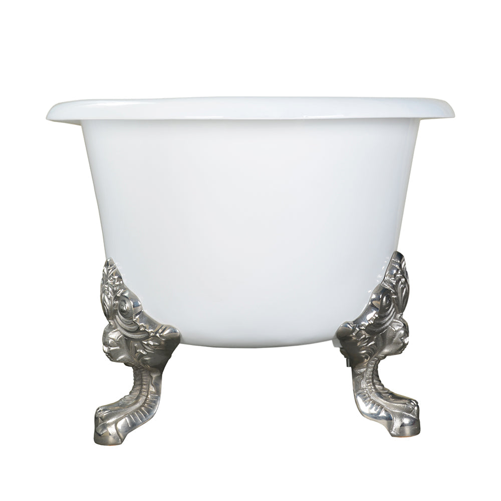 Gallagher 72" Cast Iron Double Roll Top Tub