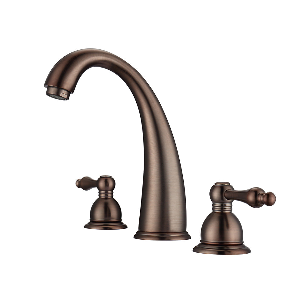 Maddox Widespread Lavatory Faucet with Metal Lever Handles