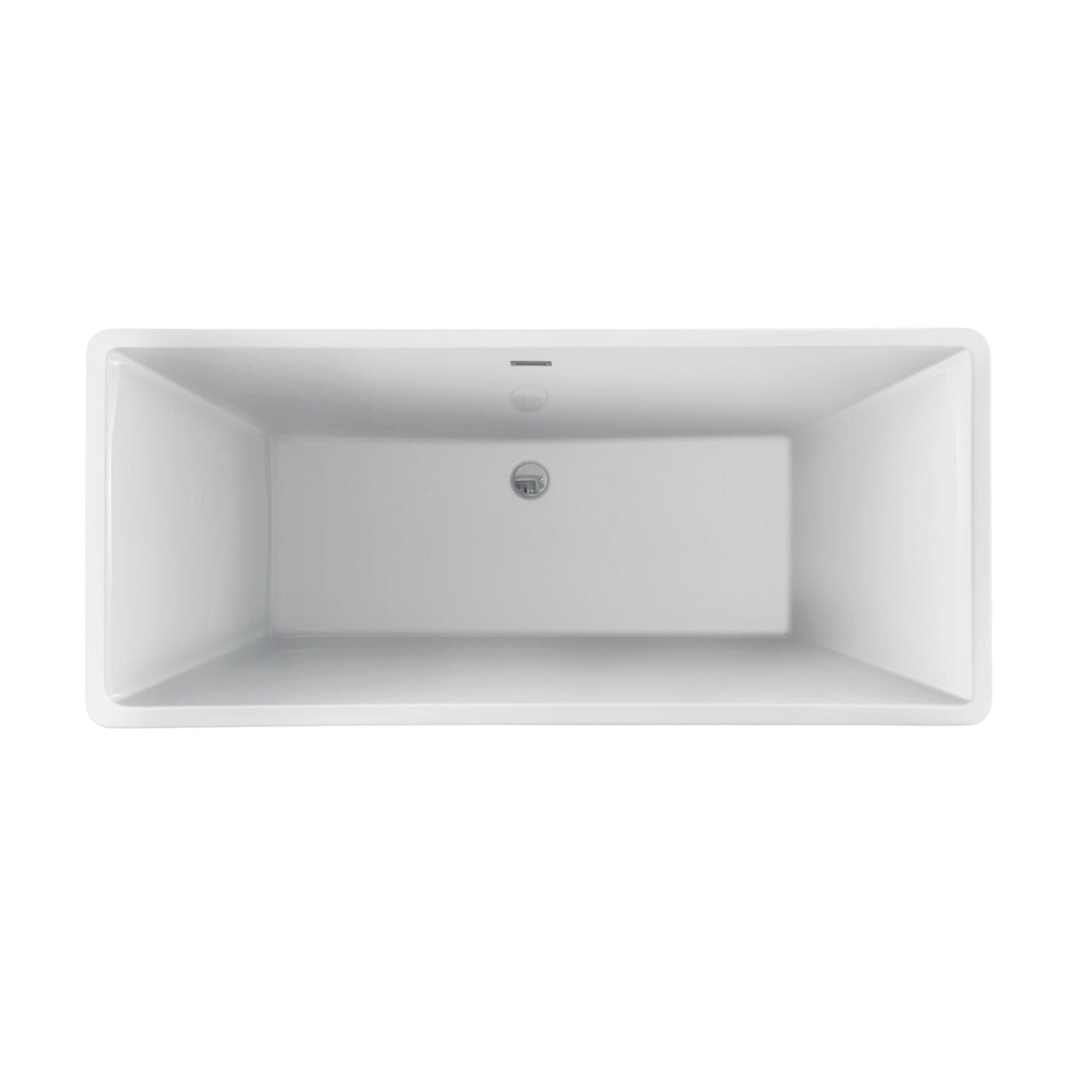 Tara 60" Acrylic Tub with Integral Drain and Overflow