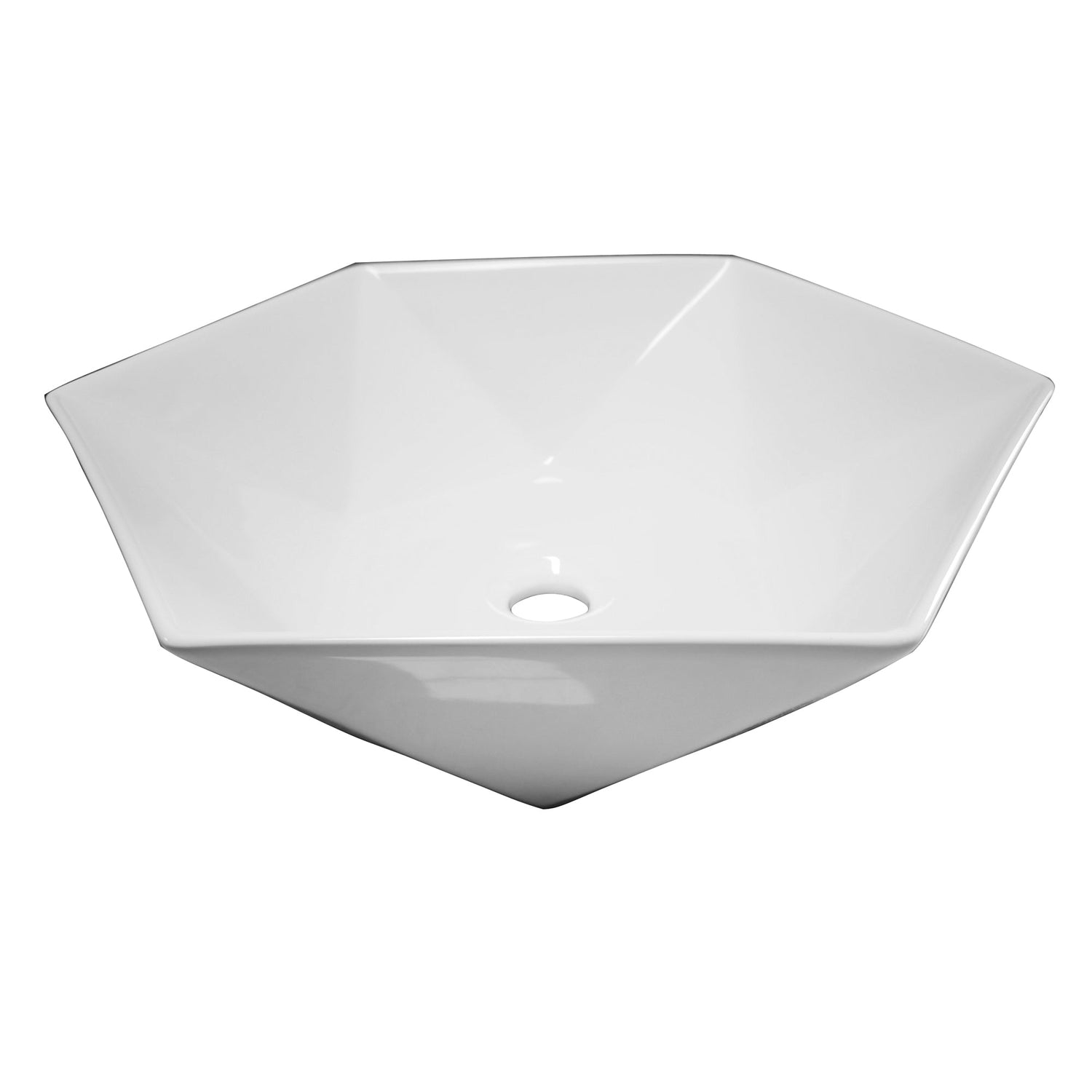Angie 21" Hexagon Basin