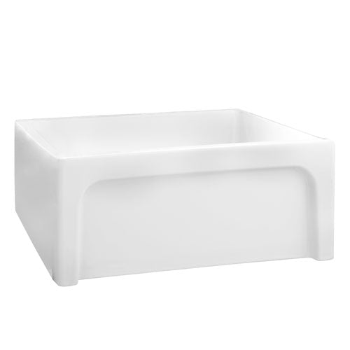 Carmon 24″ Single Bowl Fire Clay Apron-Front Sink