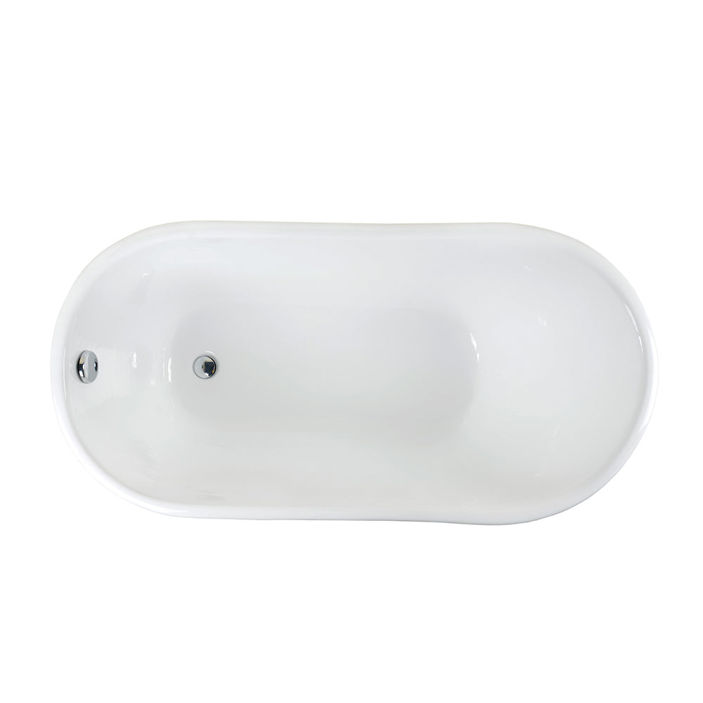 Gareth 53" Cast Iron Slipper Tub