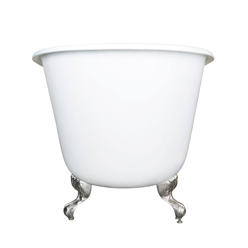 Gareth 53" Cast Iron Slipper Tub