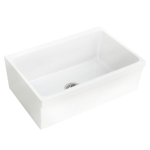 Gannon Single Bowl Fireclay Apron-Front Sink