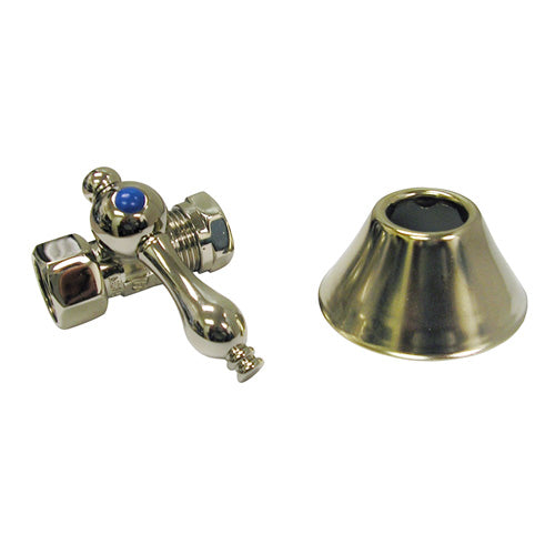 Straight Stop with Flange - 5/8" IPS