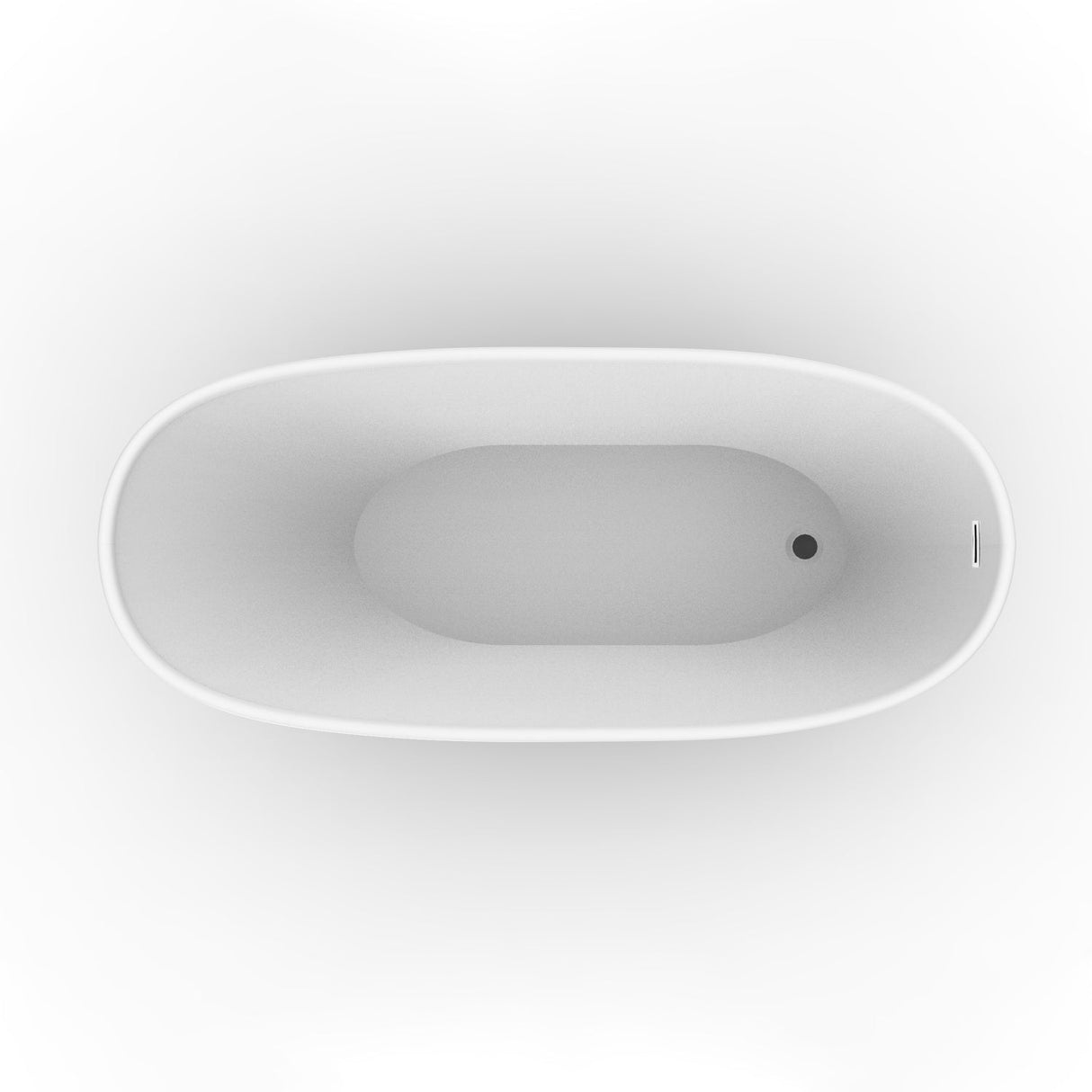 Marilyn 71" Acrylic Slipper Tub with Integral Drain