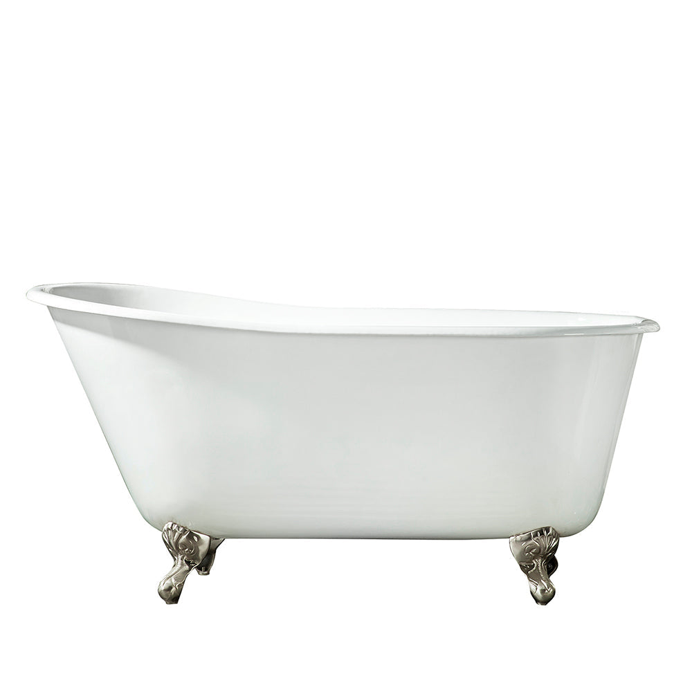 Gareth 53" Cast Iron Slipper Tub