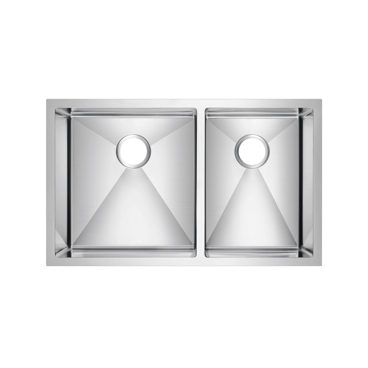 Coriander Double Bowl Stainless Apron-Front Sink