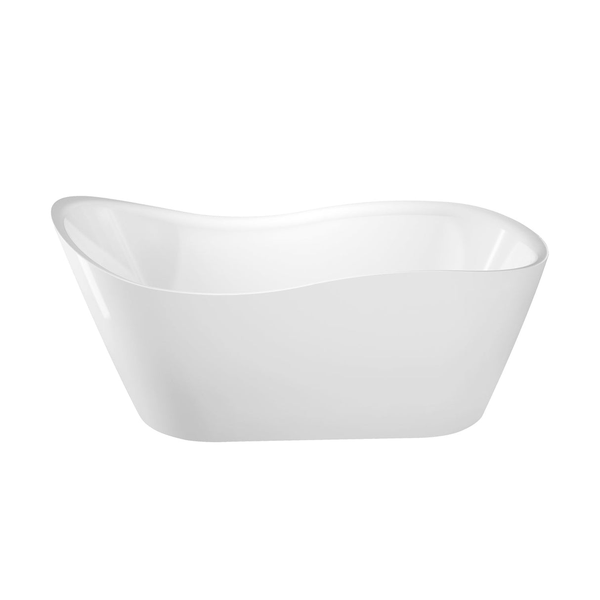 Raelene 65" Acrylic Tub with Integral Drain and Overflow