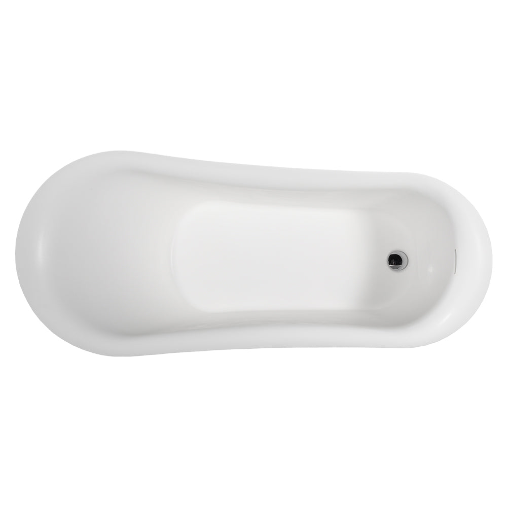 Ayanna 59" BARstone Slipper Tub