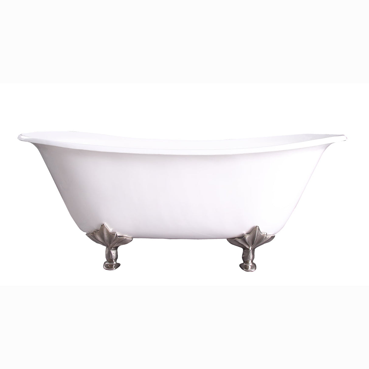 Maxmillian 67" Cast Iron Double Slipper Tub
