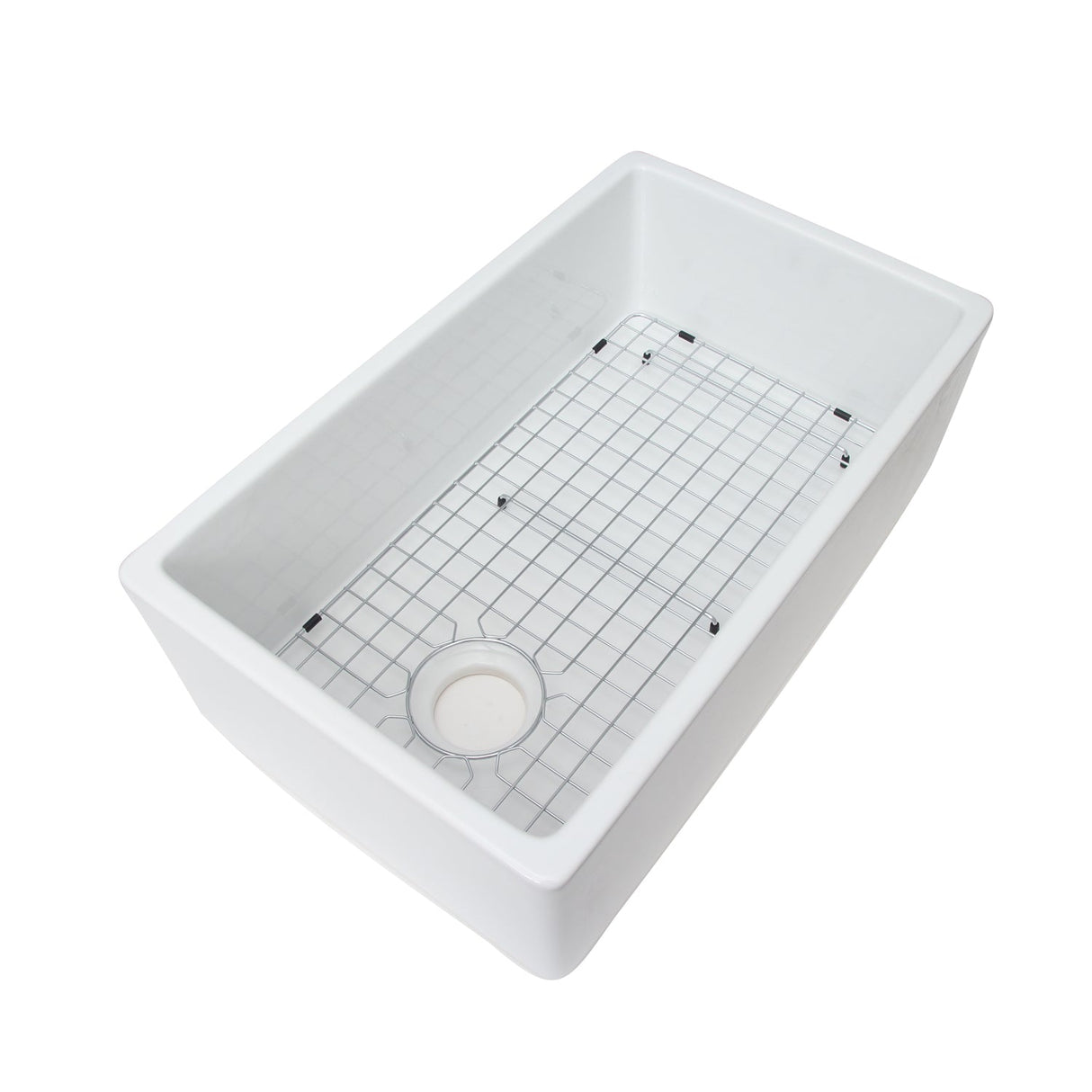 FS30 Single Bowl Fireclay Apron-Front Sink