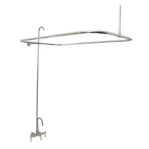 Tub/Shower Converto Unit – Gooseneck Spout for Cast Iron Tubs