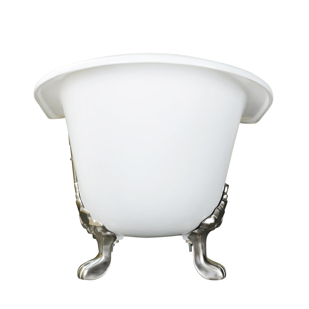 Macon 61" Cast Iron Double Slipper Tub