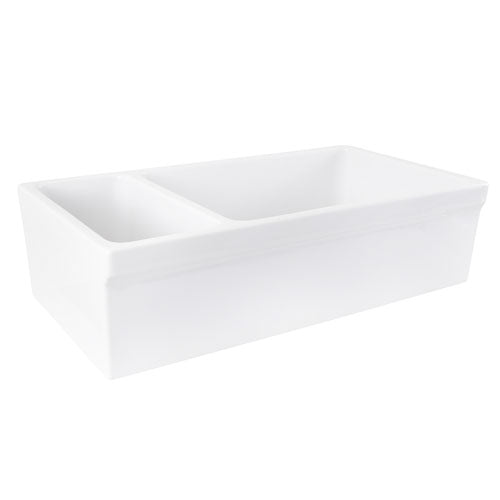 Lowell Double Bowl Fireclay Apron-Front Sink