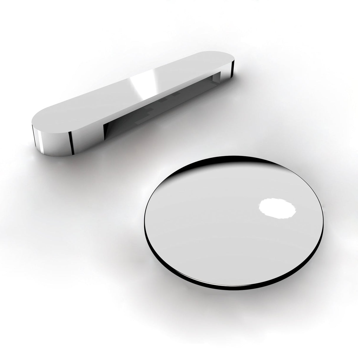 Yarborough 61" Round Acrylic Tub with Integral Drain and Overflow